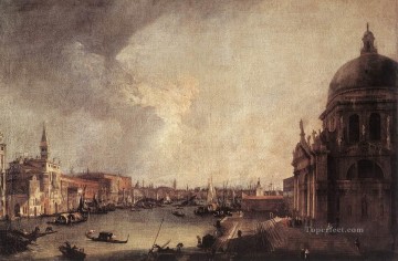 古典的なヴェネツィア Painting - 東カナレット ヴェネツィアを望む大運河への入り口